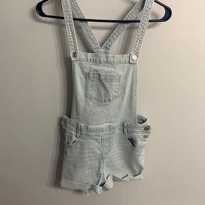 Denim overalls